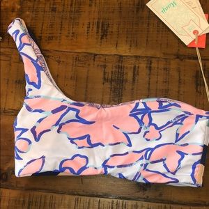 maaji one shoulder bikini top